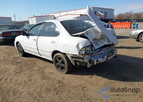 2002 Nissan Sentra Gxe z USA, uszkodzony, nr VIN 3N1CB51D02L679640